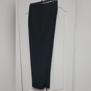 Mens Pleated Cuffed Dress Pants